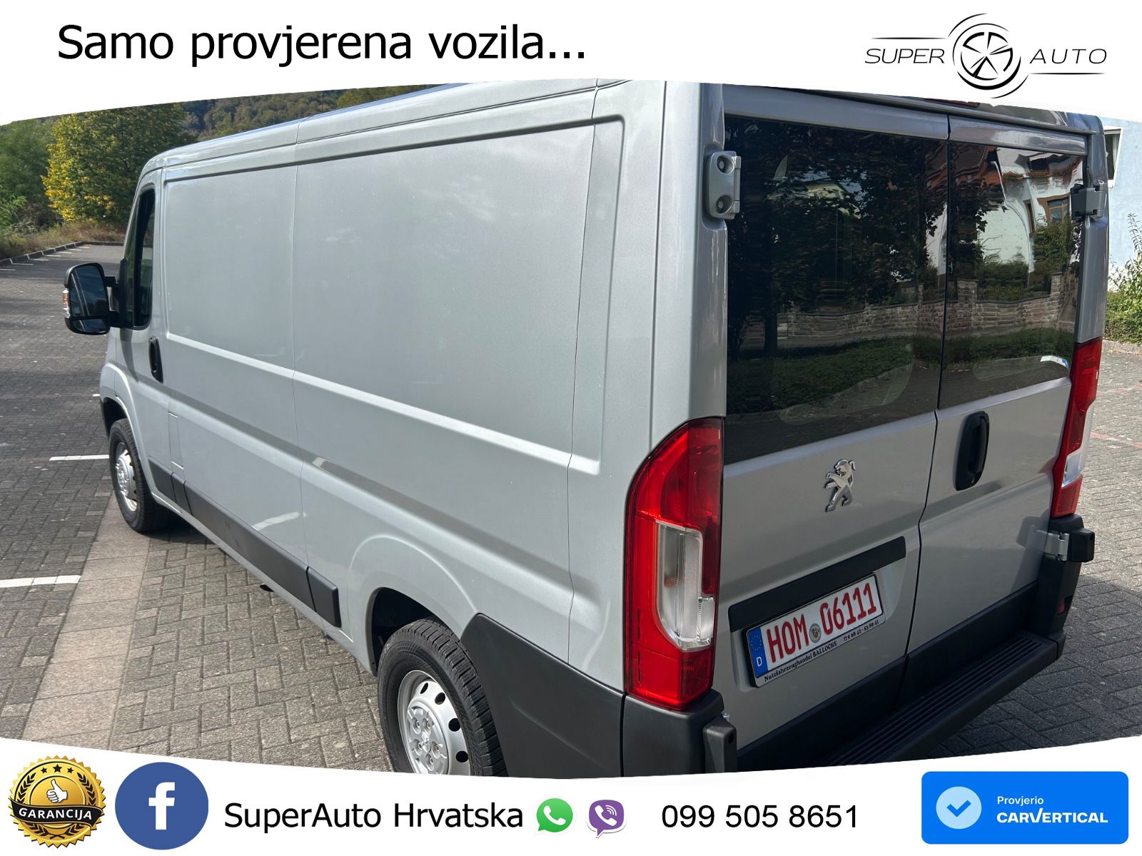 Peugeot Boxer 2,0HDI 54Tkm Klima AHK 2,5to . 1HD Tüv neu 120 KS
