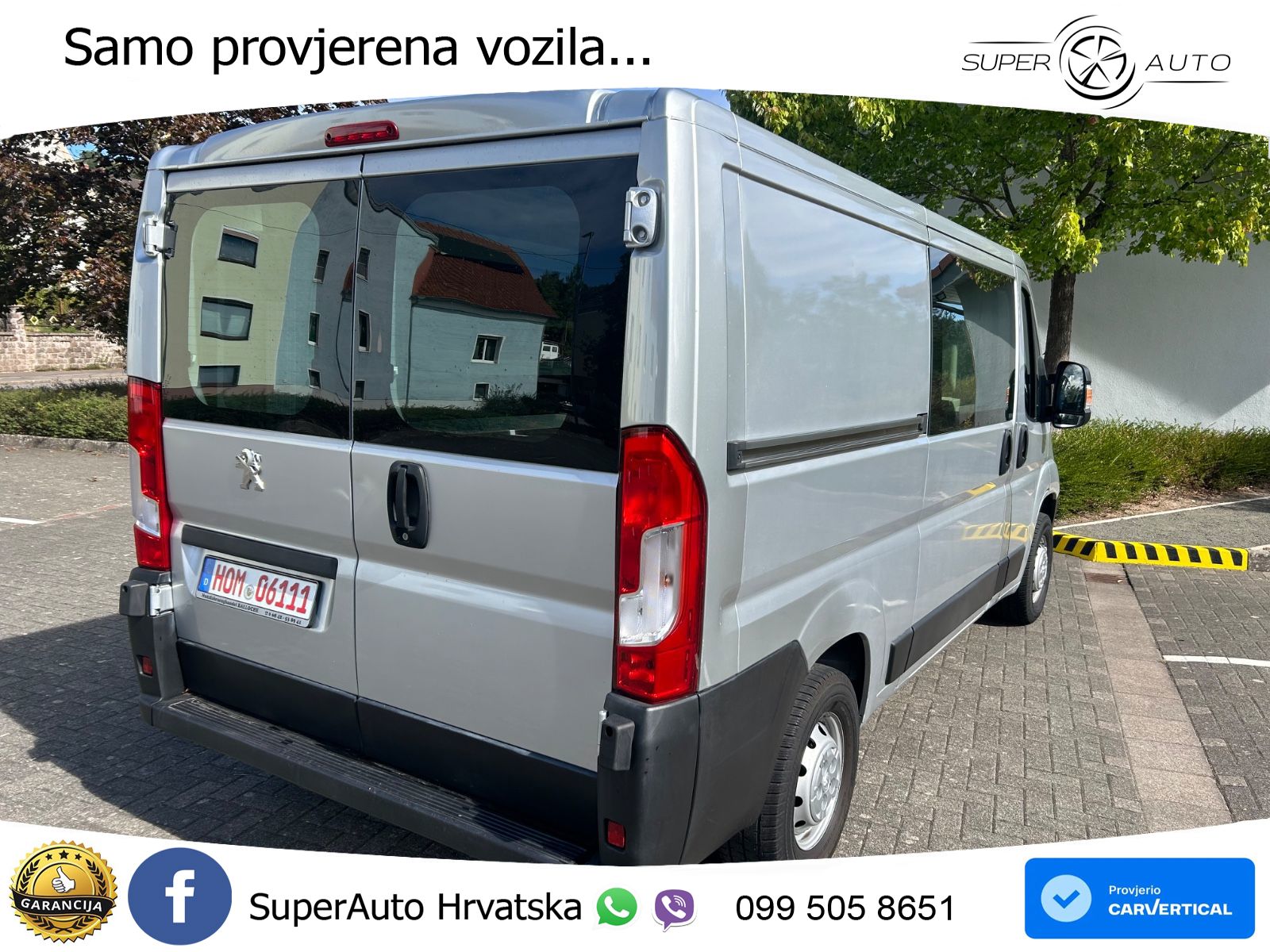 Peugeot Boxer 2,0HDI 54Tkm Klima AHK 2,5to . 1HD Tüv neu 120 KS