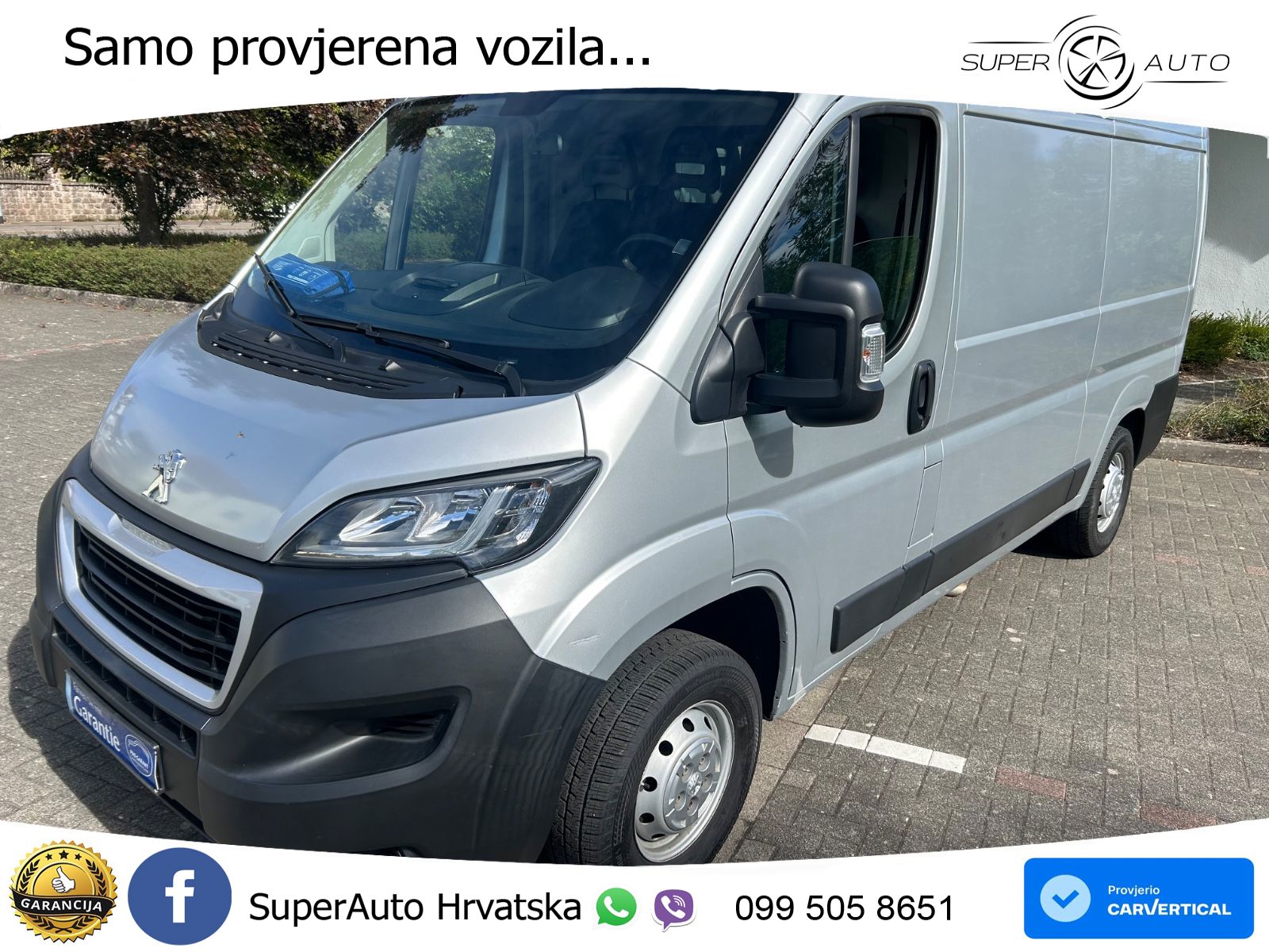 Peugeot Boxer 2,0HDI 54Tkm Klima AHK 2,5to . 1HD Tüv neu 120 KS