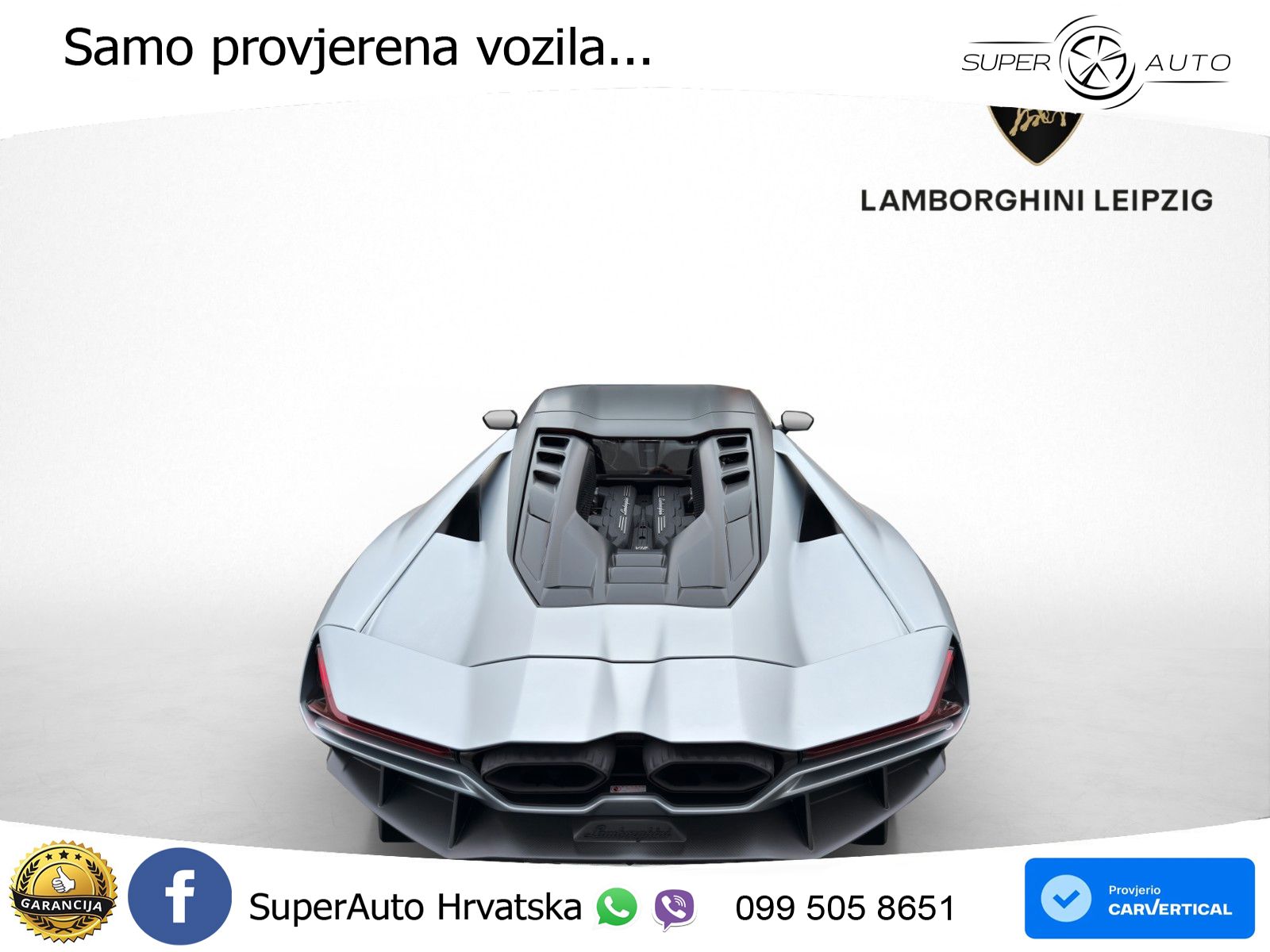 Lamborghini Revuelto 6.5 V12 (1015 KS) 4WD DCT LED+ACC