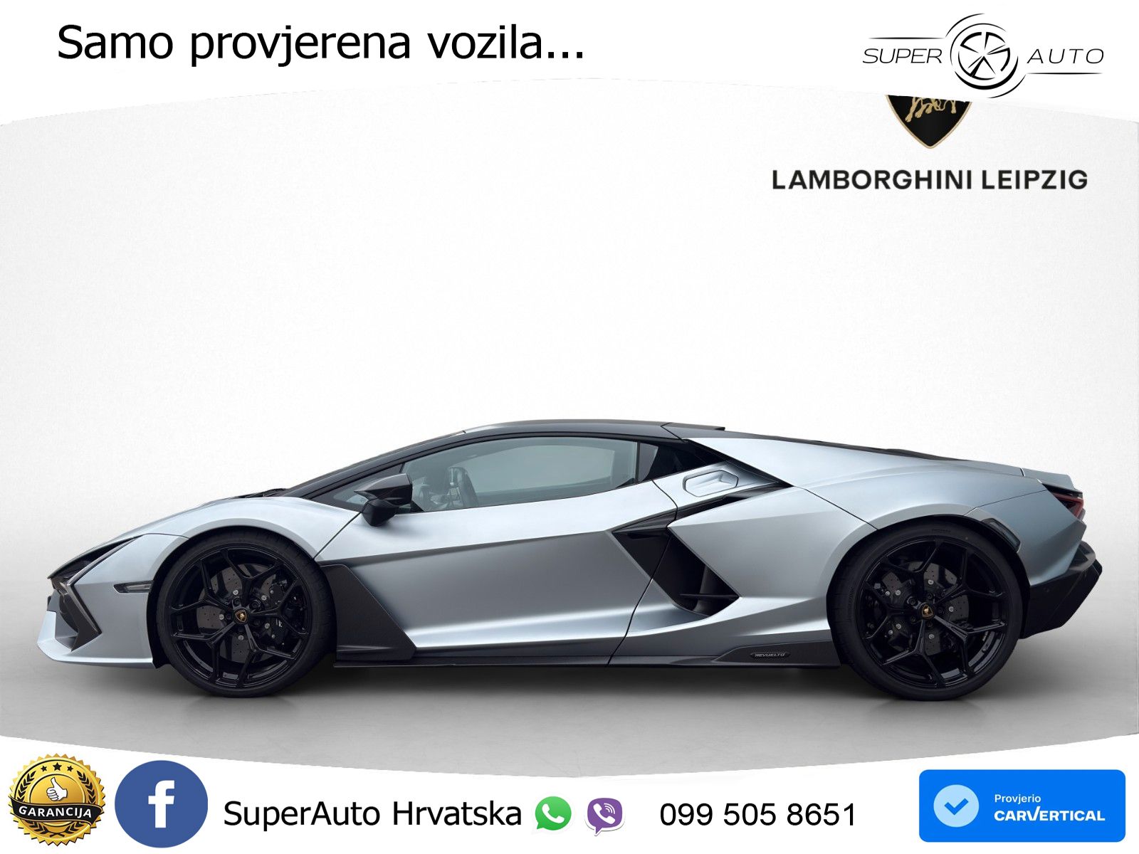Lamborghini Revuelto 6.5 V12 (1015 KS) 4WD DCT LED+ACC