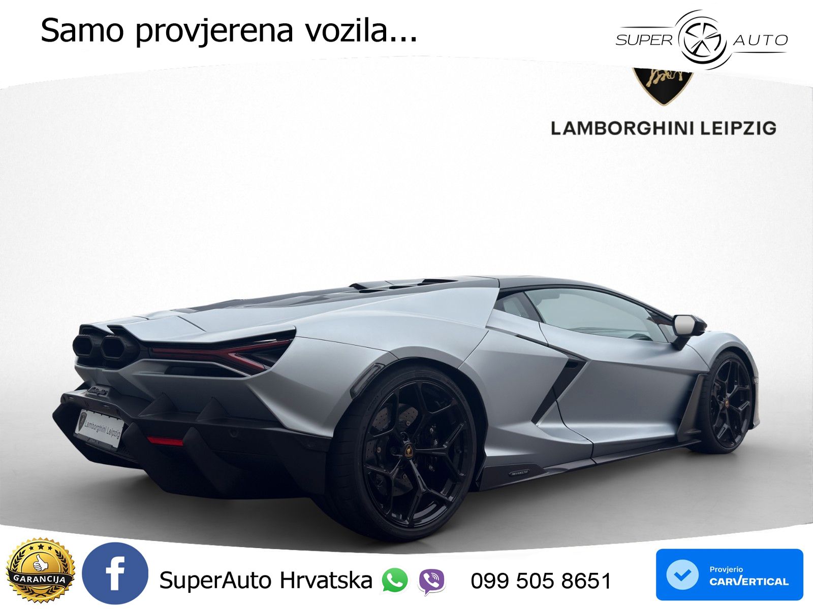 Lamborghini Revuelto 6.5 V12 (1015 KS) 4WD DCT LED+ACC