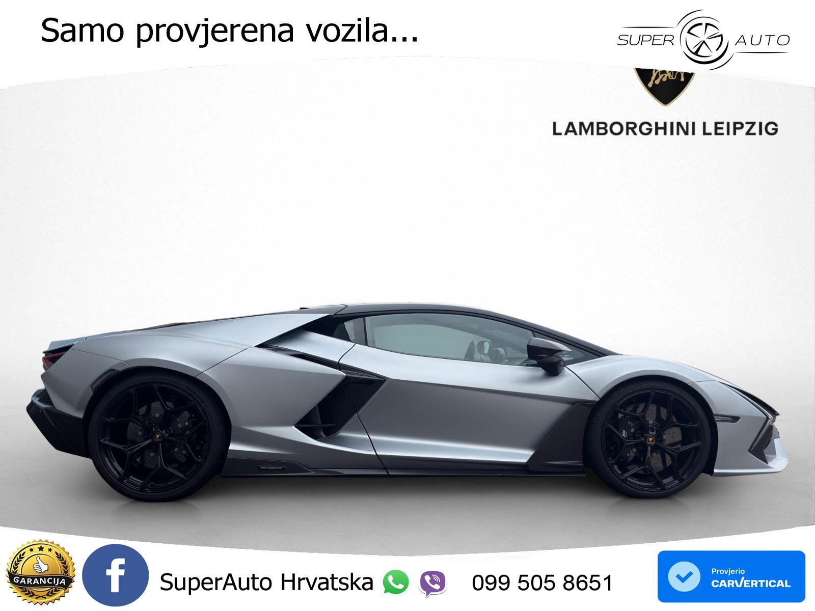 Lamborghini Revuelto 6.5 V12 (1015 KS) 4WD DCT LED+ACC