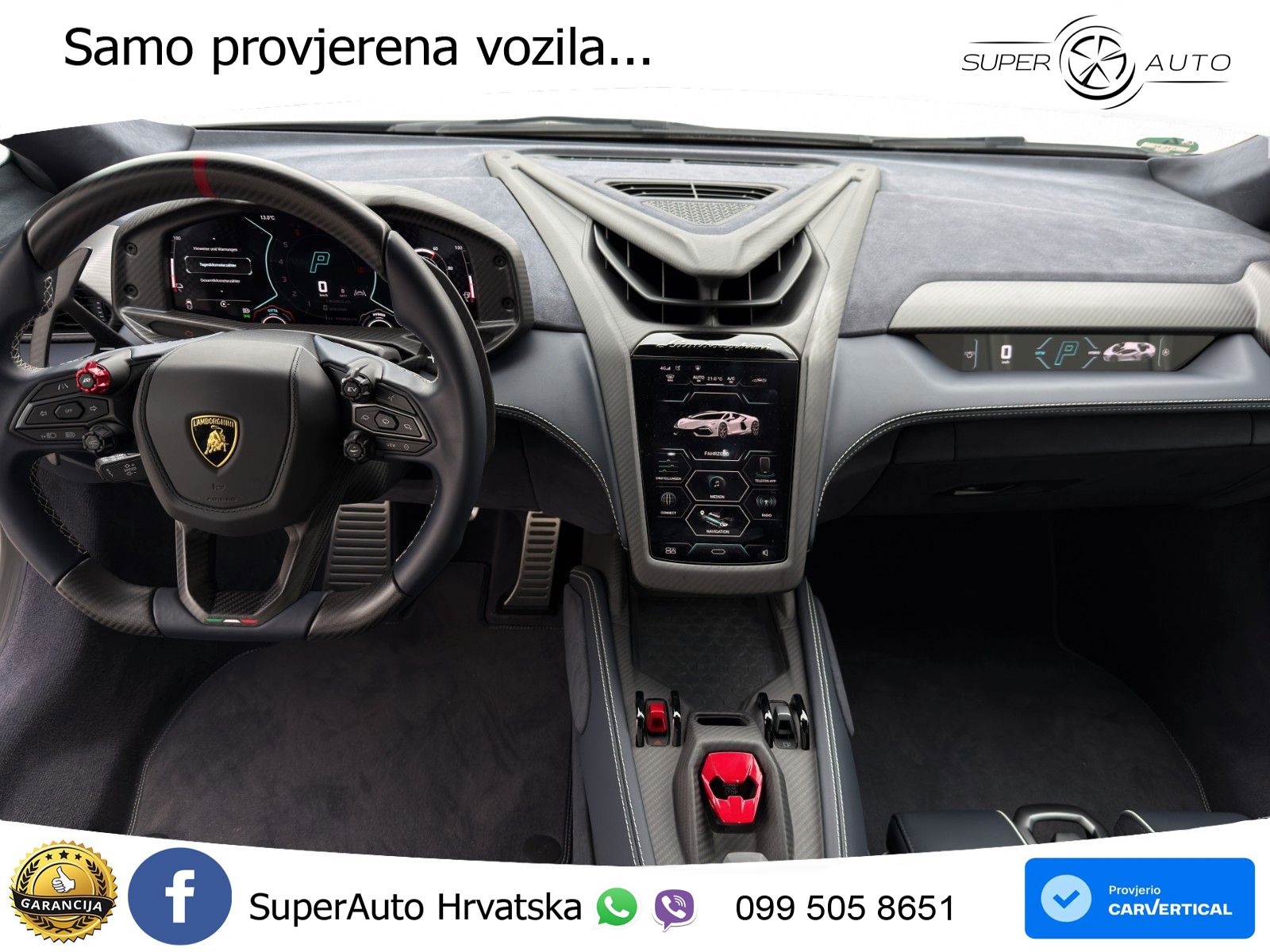 Lamborghini Revuelto 6.5 V12 (1015 KS) 4WD DCT LED+ACC