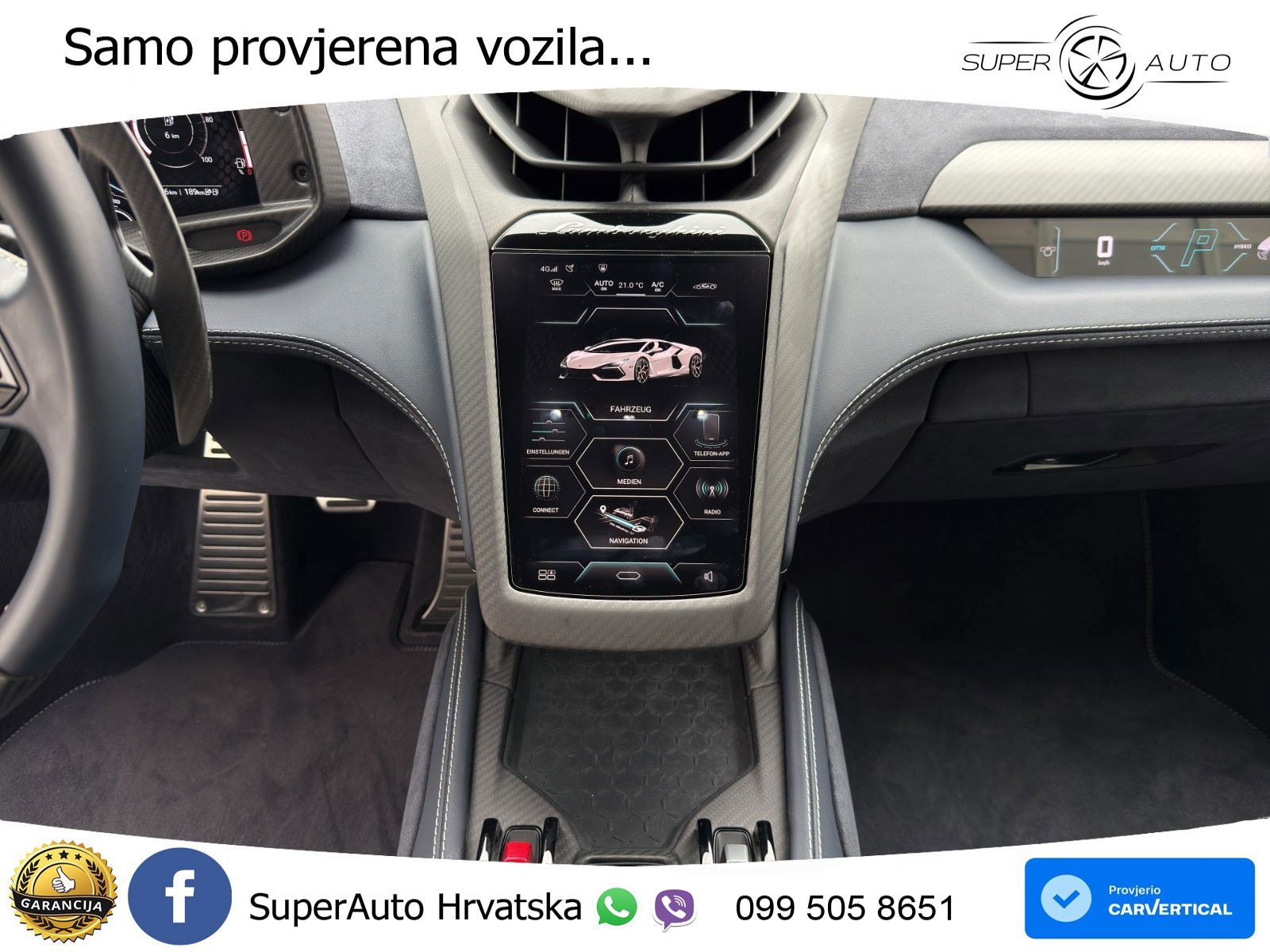 Lamborghini Revuelto 6.5 V12 (1015 KS) 4WD DCT LED+ACC