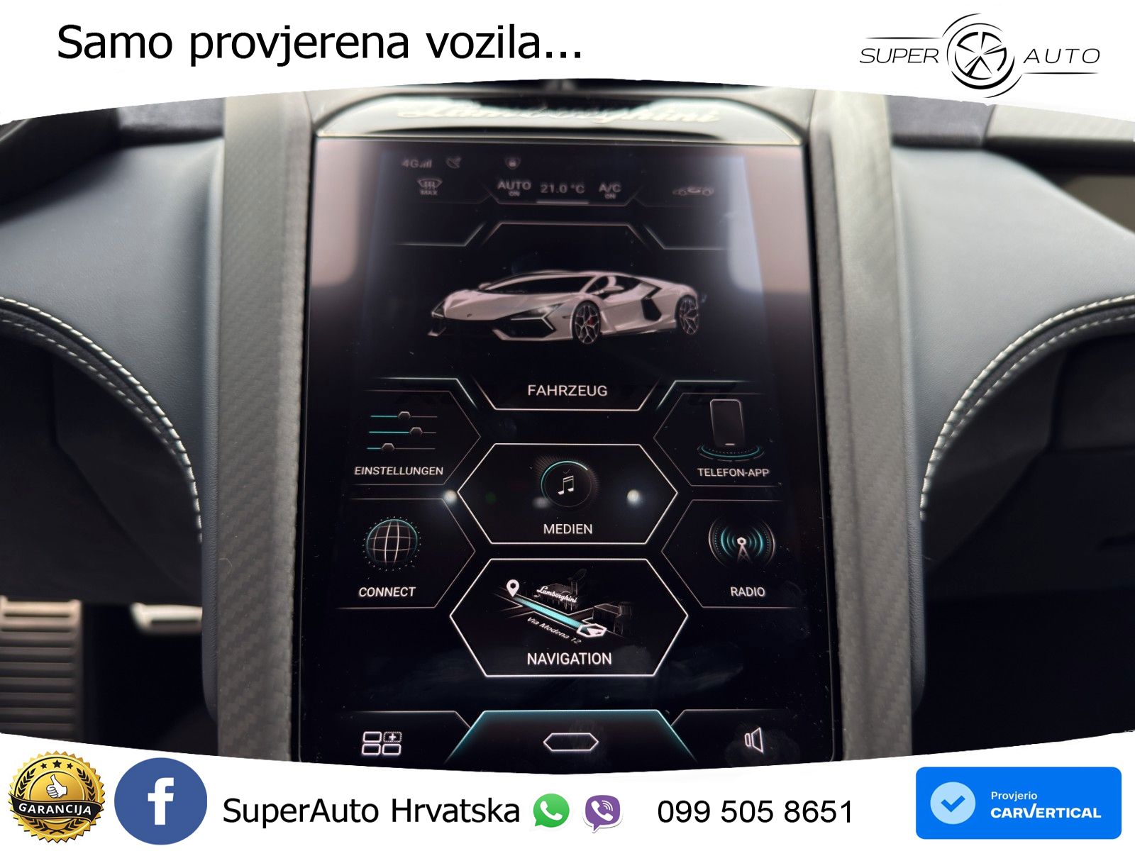Lamborghini Revuelto 6.5 V12 (1015 KS) 4WD DCT LED+ACC