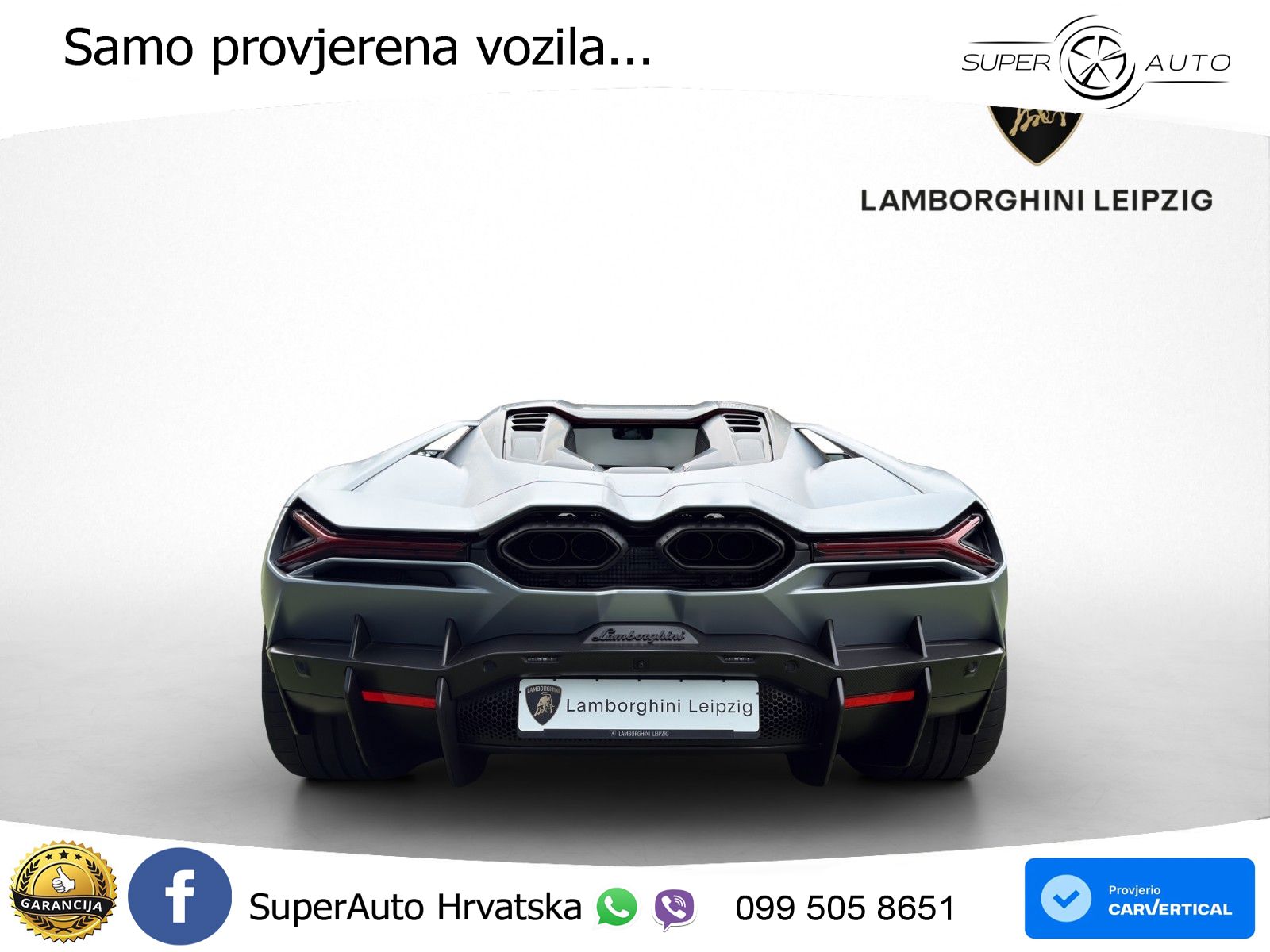 Lamborghini Revuelto 6.5 V12 (1015 KS) 4WD DCT LED+ACC
