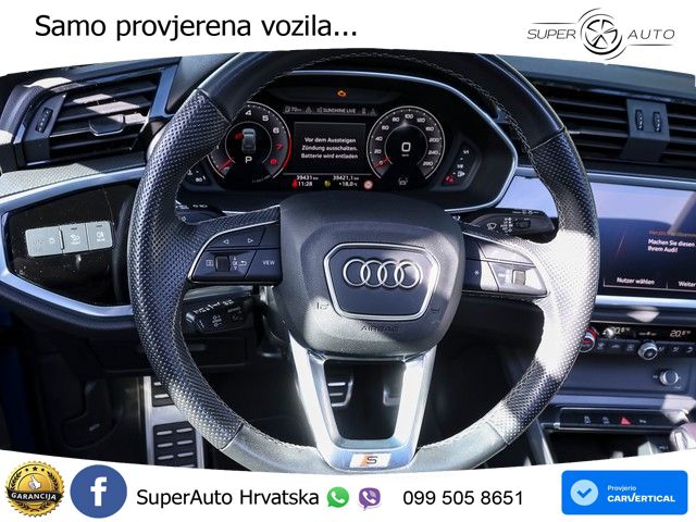 Audi Q3 35 TFSI (150 KS) S tronic S line LED+GR SJED+ACC