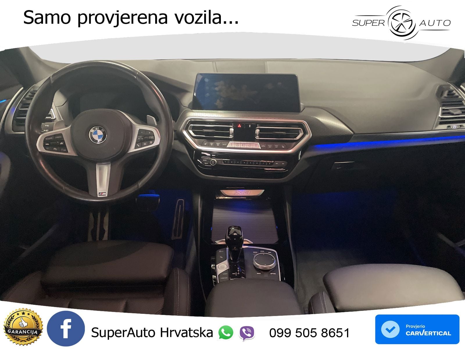 BMW X3 20d xDrive Steptronic M Sport LED+GR SJED+ACC