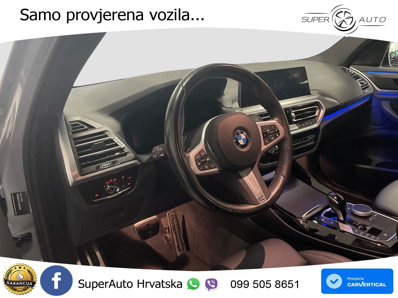 BMW X3 20d xDrive Steptronic M Sport LED+GR SJED+ACC