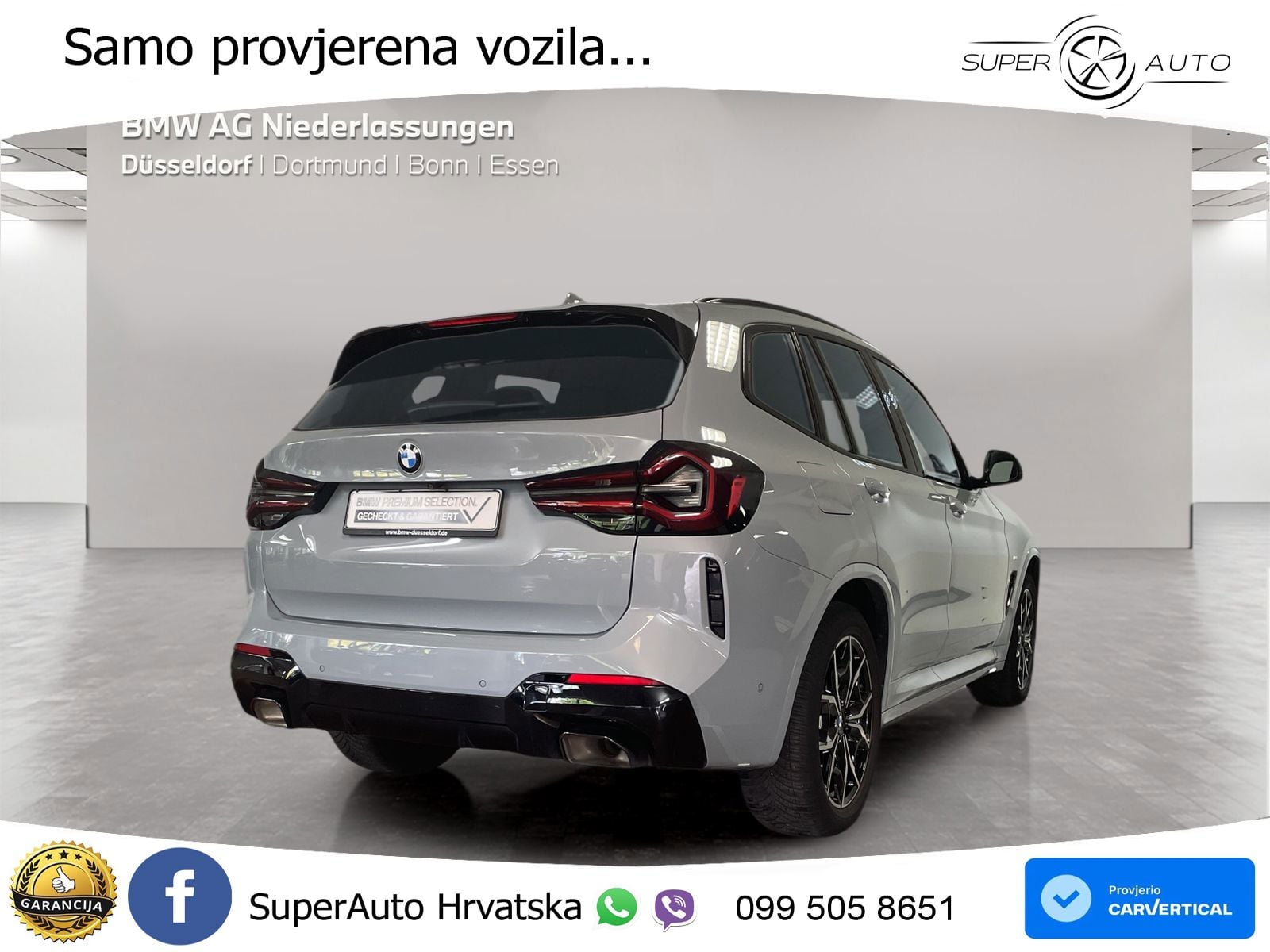 BMW X3 20d xDrive Steptronic M Sport LED+GR SJED+ACC