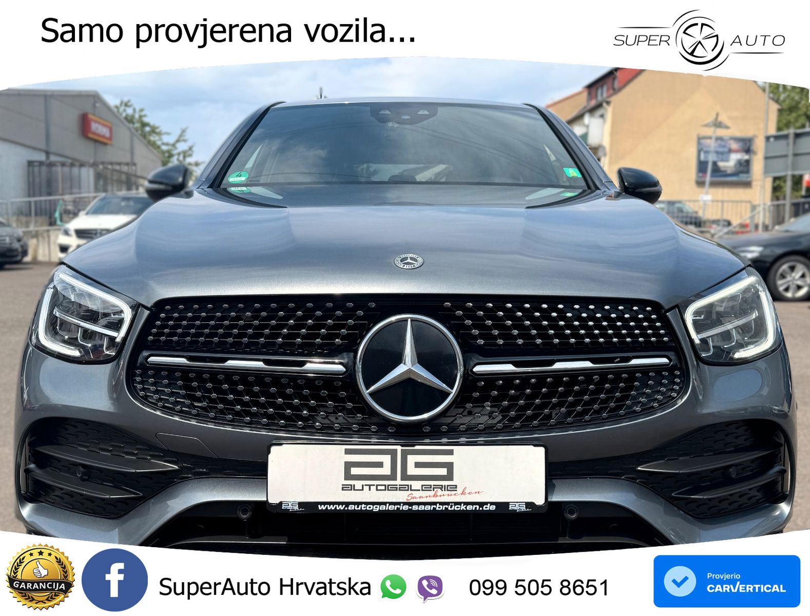 Mercedes GLC Coupe 400d (330 KS) 4MATIC 9G-TRONIC AMG LED+GR SJED+ACC