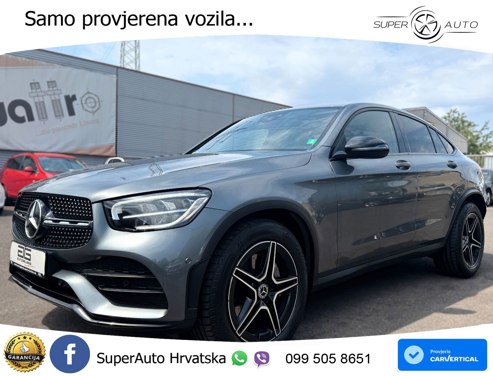 Mercedes GLC Coupe 400d (330 KS) 4MATIC 9G-TRONIC AMG LED+GR SJED+ACC