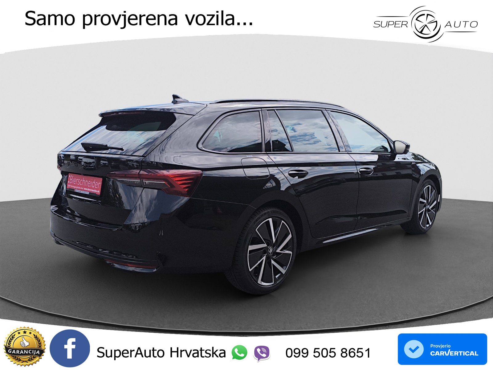 Škoda Octavia Combi 2.0 TDI (150 KS) DSG SportLine LED+GR SJED+ACC