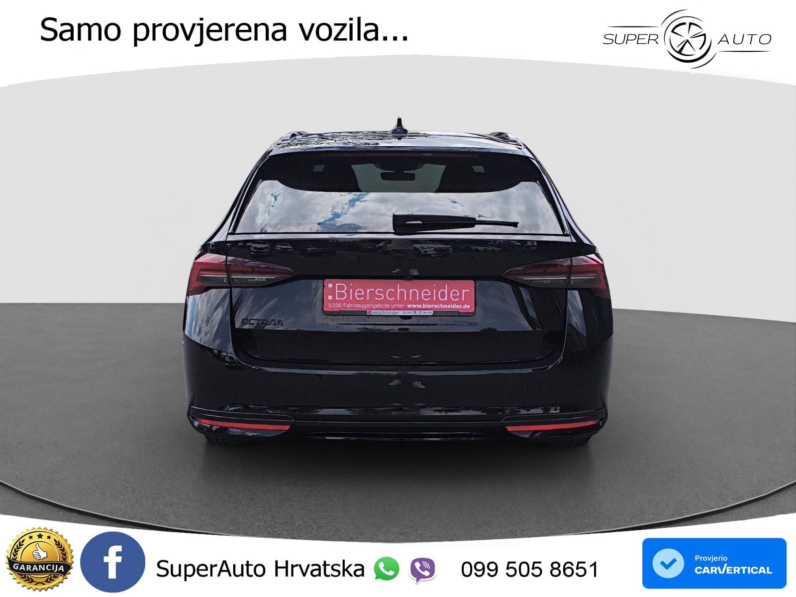 Škoda Octavia Combi 2.0 TDI (150 KS) DSG SportLine LED+GR SJED+ACC