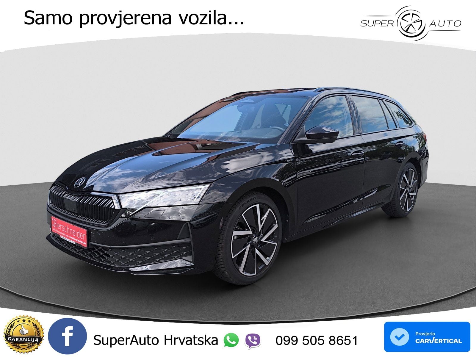 Škoda Octavia Combi 2.0 TDI (150 KS) DSG SportLine LED+GR SJED+ACC