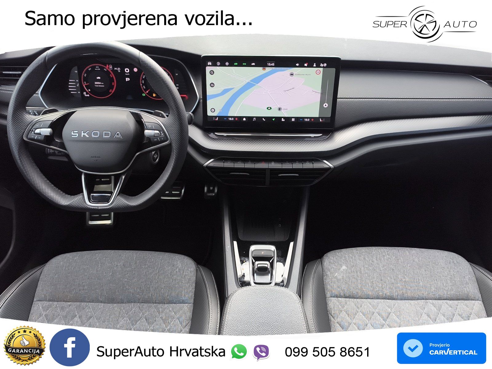 Škoda Octavia Combi 2.0 TDI (150 KS) DSG SportLine LED+GR SJED+ACC