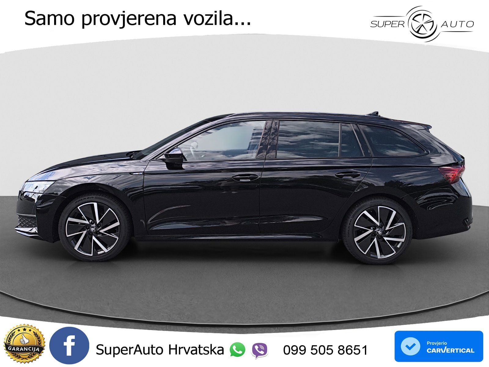 Škoda Octavia Combi 2.0 TDI (150 KS) DSG SportLine LED+GR SJED+ACC