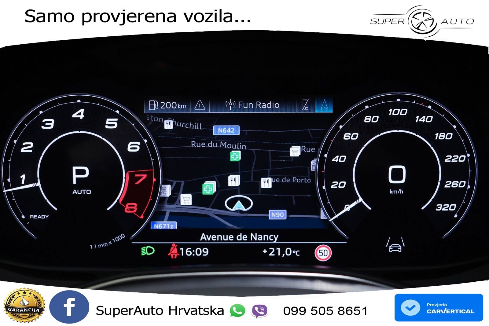 Audi RS6 Avant 4.0 TFSI V8 performance (630 KS)  quattro tiptronic LED+GR SJED+ACC