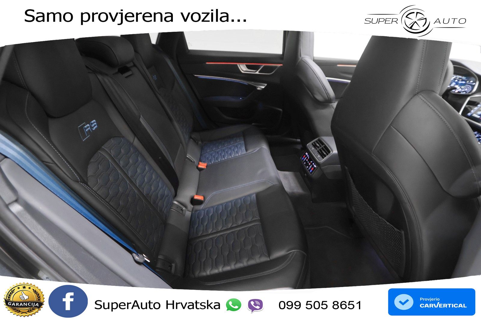 Audi RS6 Avant 4.0 TFSI V8 performance (630 KS)  quattro tiptronic LED+GR SJED+ACC