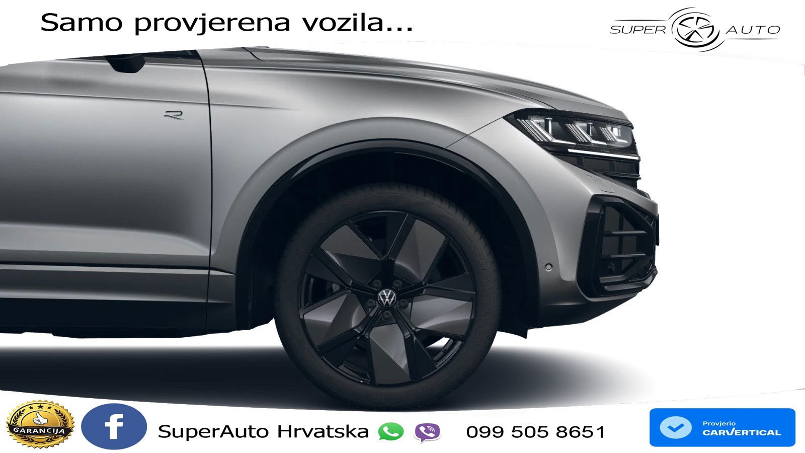 Volkswagen Touareg 3.0 V6 TDI (286 KS) 4MOTION Tiptronic ZRAČNI+ACC+GR SJED+KAM+PANO