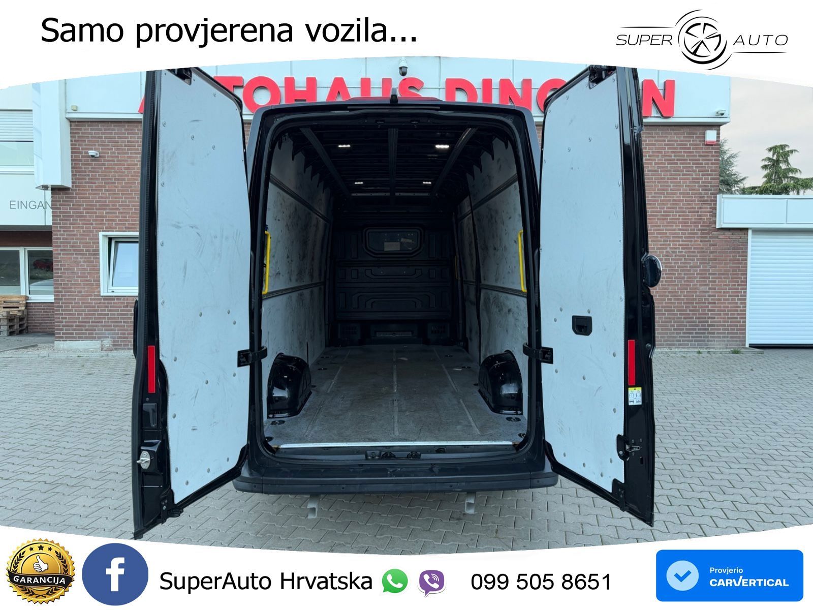 Volkswagen Crafter Kasten 35 Lang Hochdach 177 KS