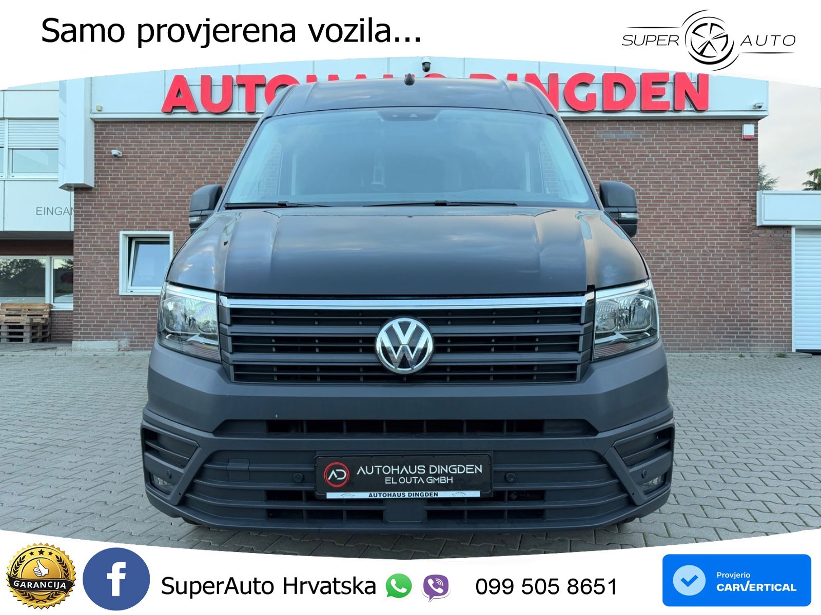 Volkswagen Crafter Kasten 35 Lang Hochdach 177 KS