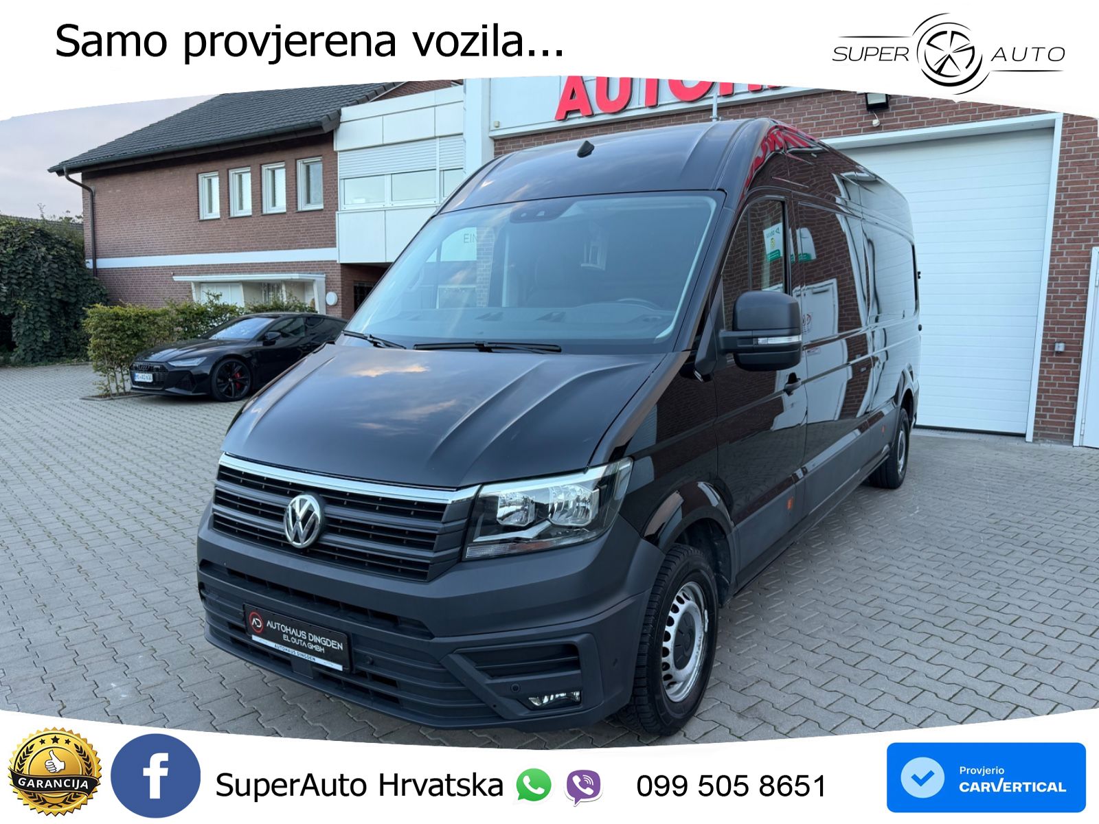 Volkswagen Crafter Kasten 35 Lang Hochdach 177 KS
