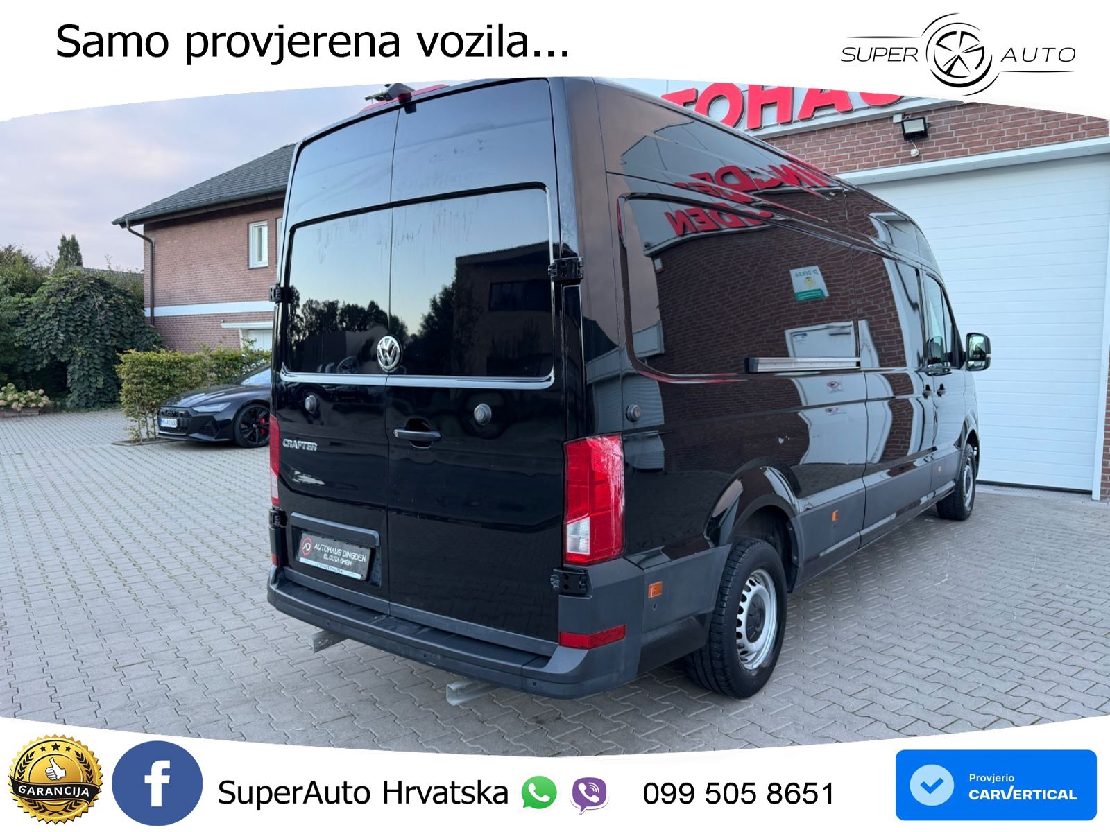 Volkswagen Crafter Kasten 35 Lang Hochdach 177 KS