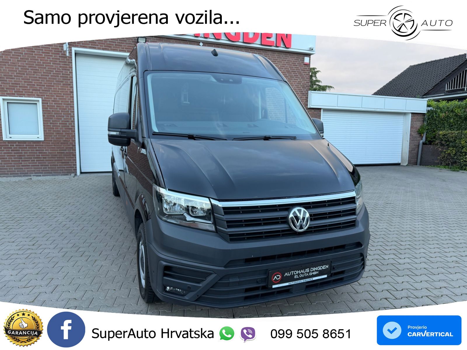 Volkswagen Crafter Kasten 35 Lang Hochdach 177 KS