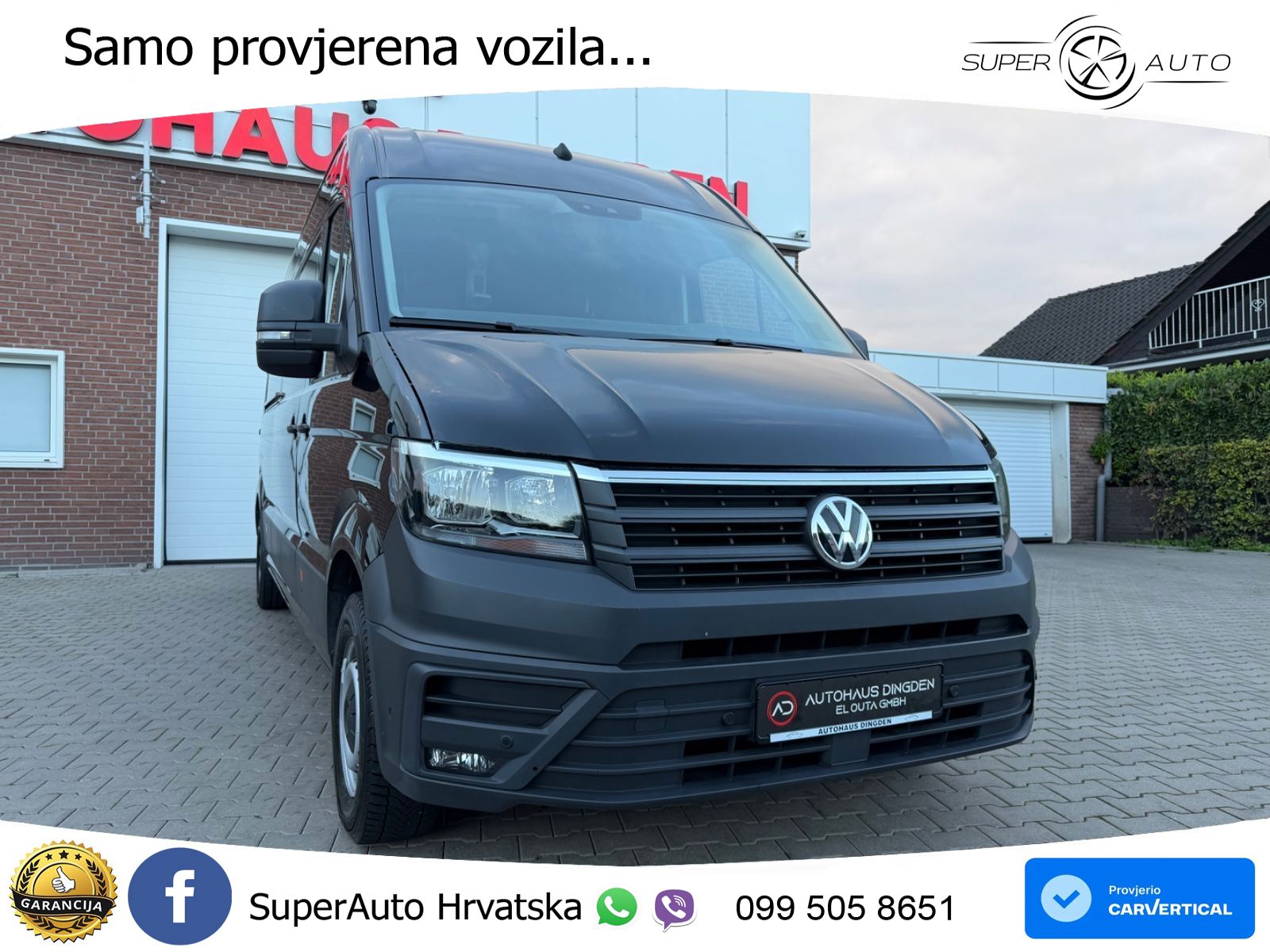 Volkswagen Crafter Kasten 35 Lang Hochdach 177 KS