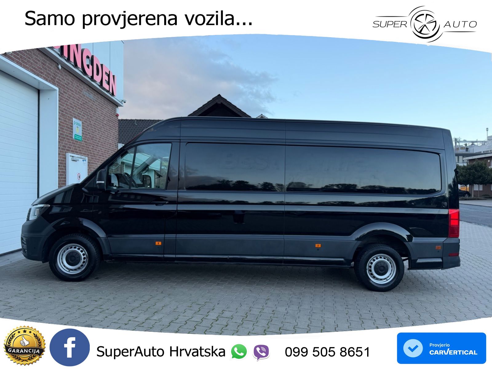 Volkswagen Crafter Kasten 35 Lang Hochdach 177 KS