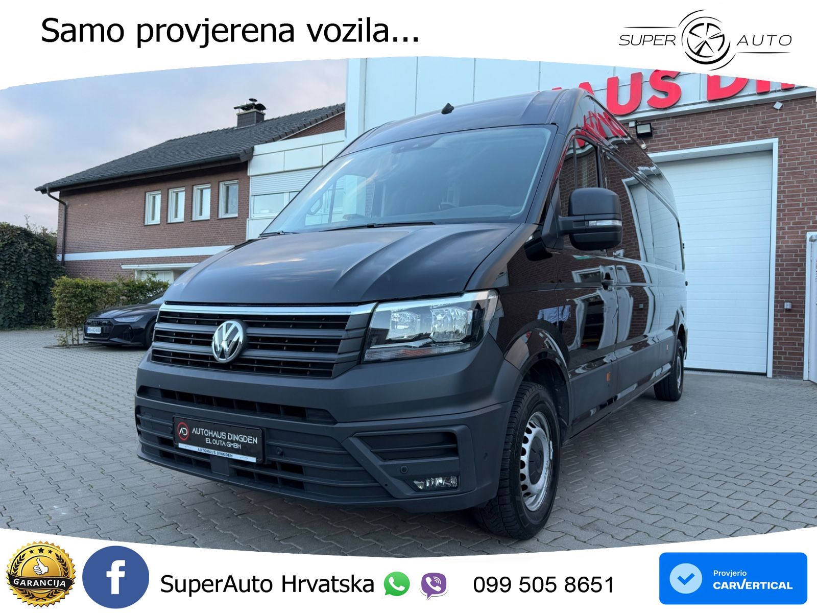 Volkswagen Crafter Kasten 35 Lang Hochdach 177 KS