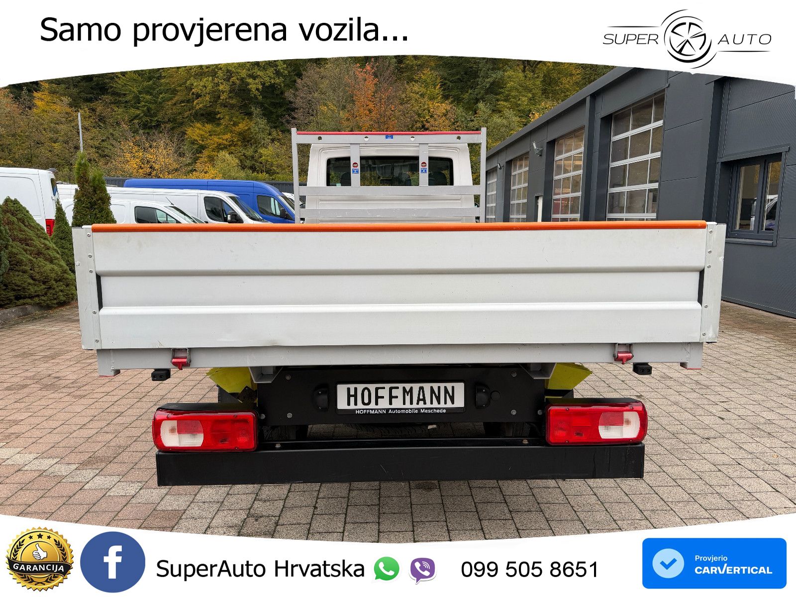 Volkswagen CrafterPritsche 35 lang XXL RWD A/C AHK 3,5T 177 KS