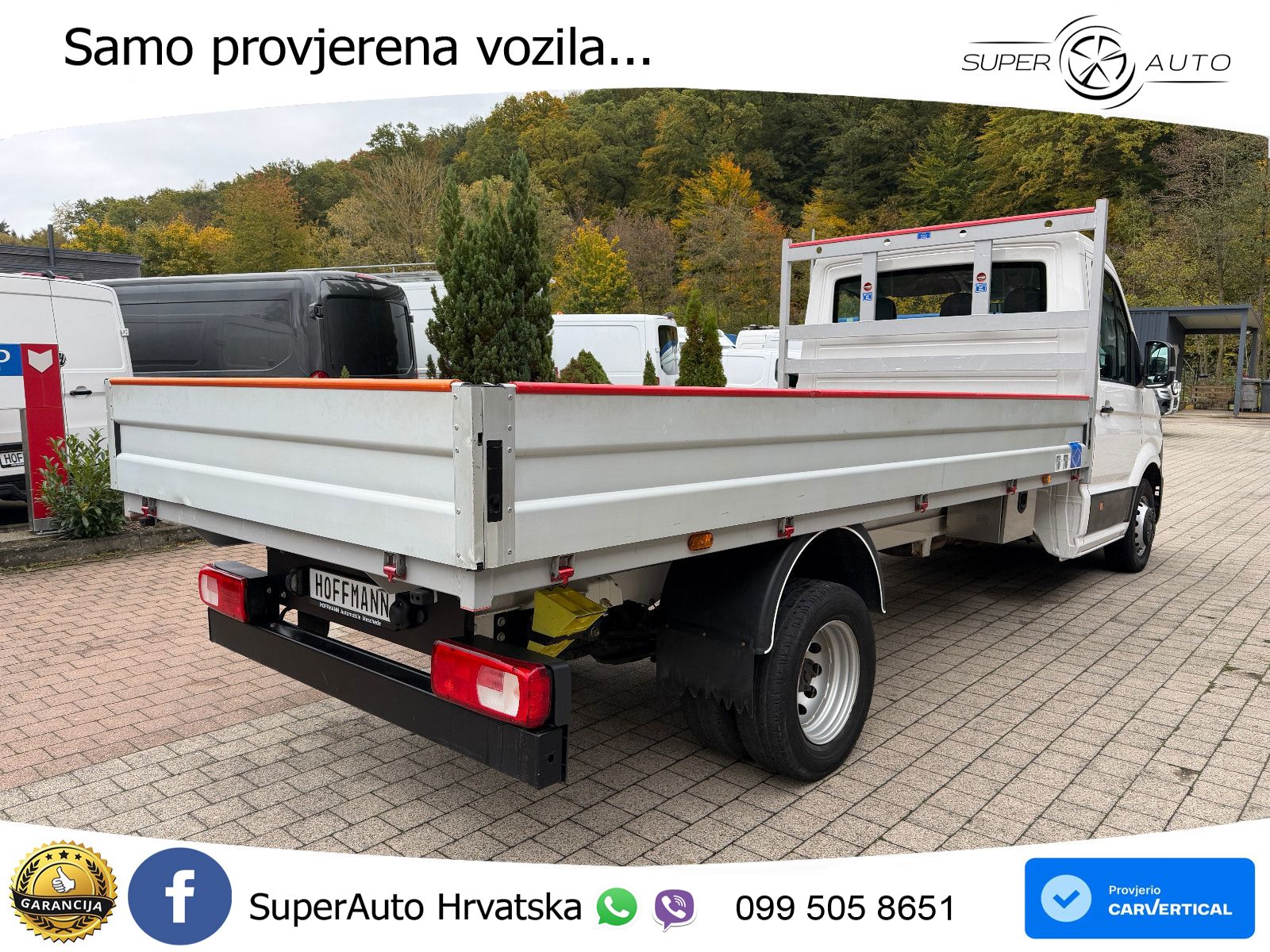 Volkswagen CrafterPritsche 35 lang XXL RWD A/C AHK 3,5T 177 KS