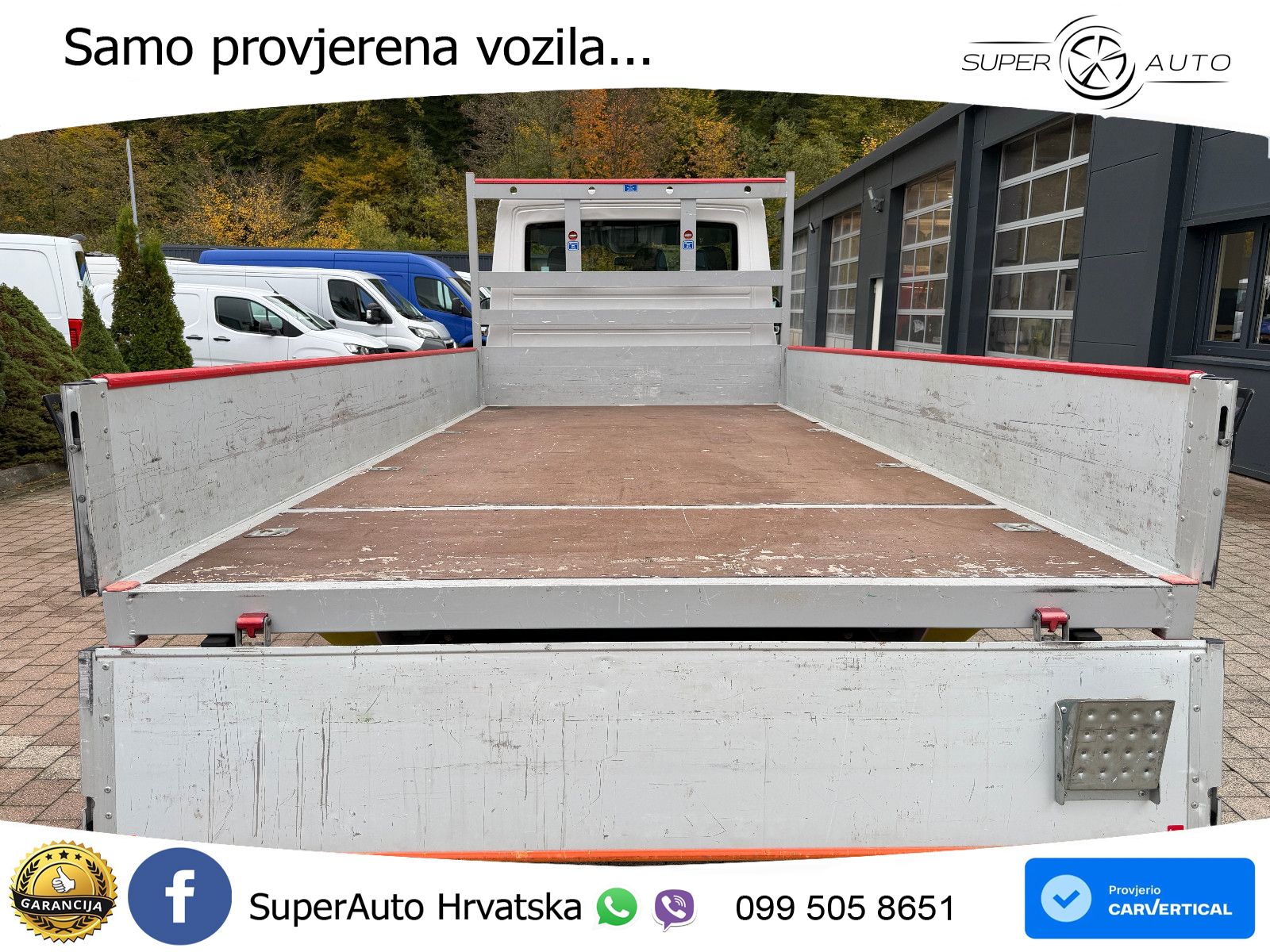 Volkswagen CrafterPritsche 35 lang XXL RWD A/C AHK 3,5T 177 KS