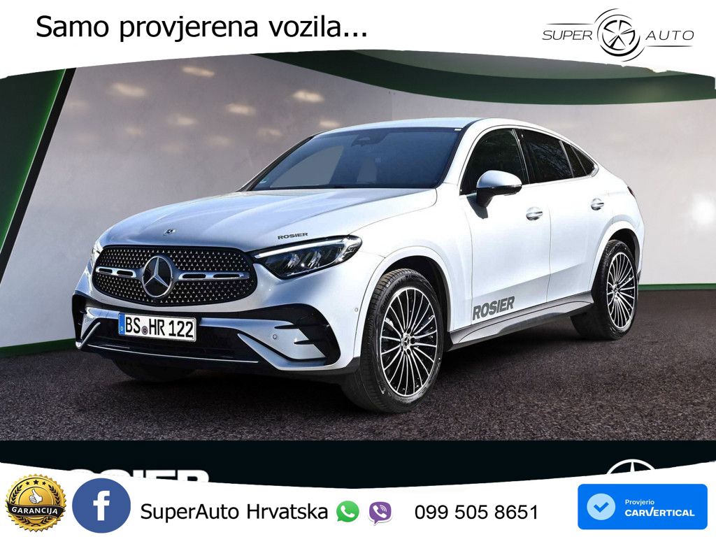 Mercedes GLC Coupe 200d (163 KS) 4MATIC 9G-TRONIC AMG LED+GR SJED+ACC