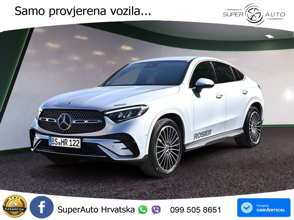 Mercedes GLC Coupe 200d (163 KS) 4MATIC 9G-TRONIC AMG LED+GR SJED+ACC