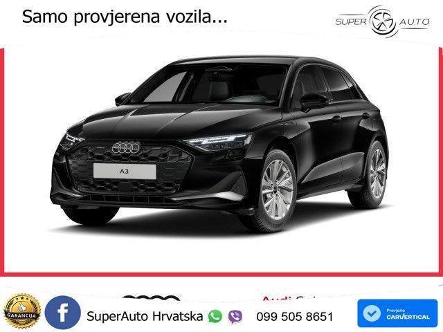 Audi A3 Sportback 40 TFSI e (204 KS) Plug-in Hybrid S tronic advanced LED+GR SJED+ACC