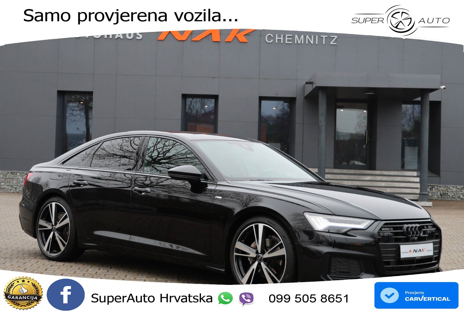 Audi A6 40 TDI (204 KS) quattro ultra S tronic LED+GR SJED+ACC