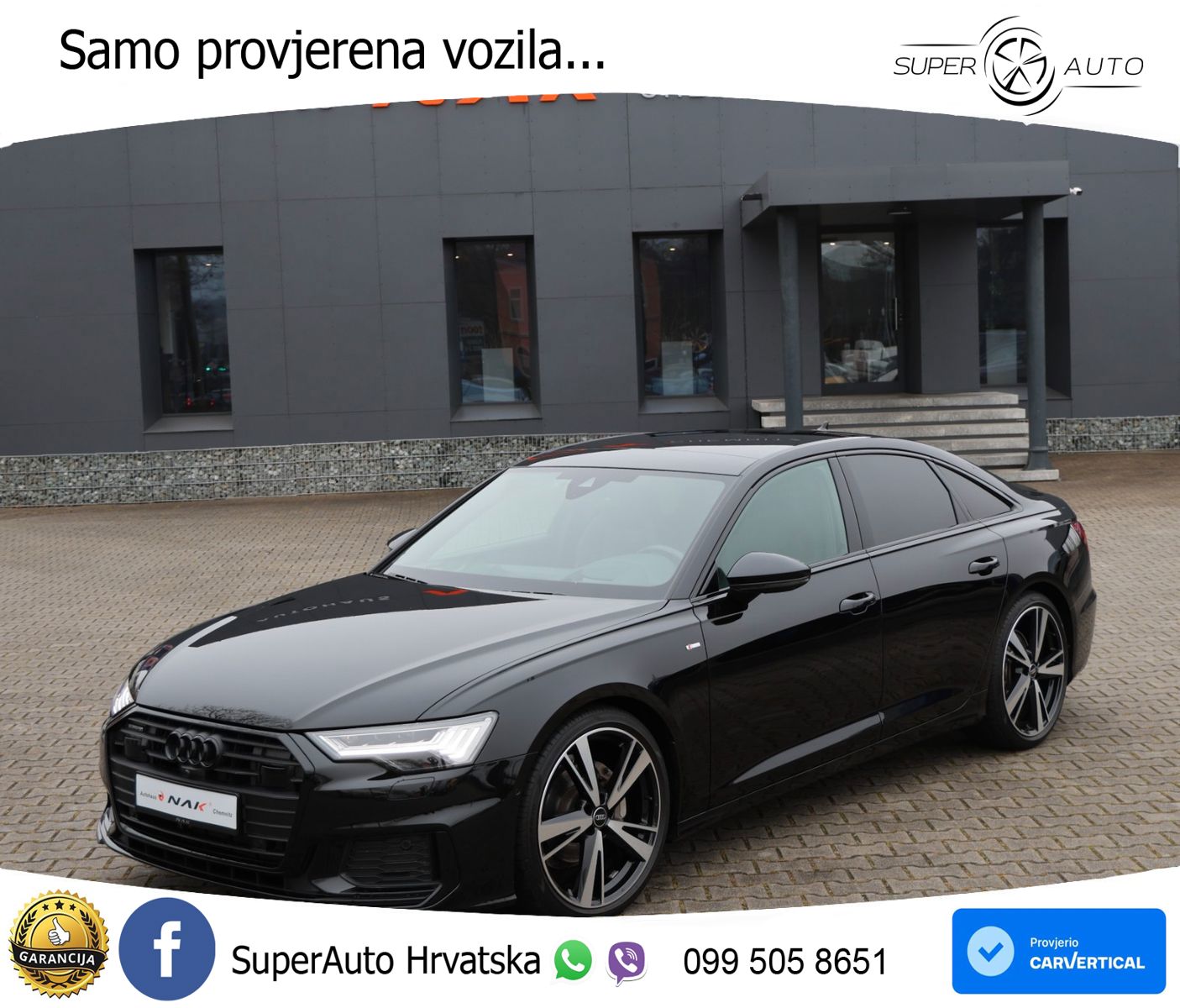 Audi A6 40 TDI (204 KS) quattro ultra S tronic LED+GR SJED+ACC