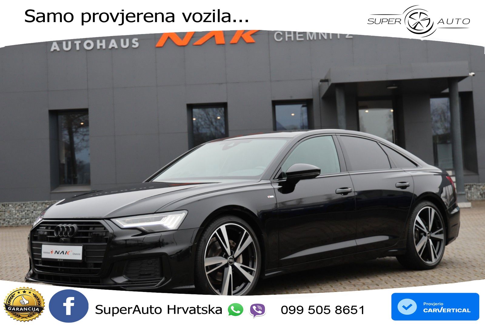 Audi A6 40 TDI (204 KS) quattro ultra S tronic LED+GR SJED+ACC