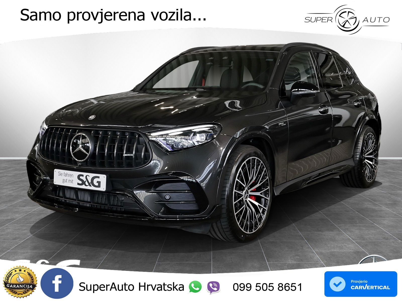 Mercedes AMG GLC 43 (421 KS) 4MATIC AMG SPEEDSHIFT MCT 9G ACC+HEAD+4xGR SJED+360+PANO