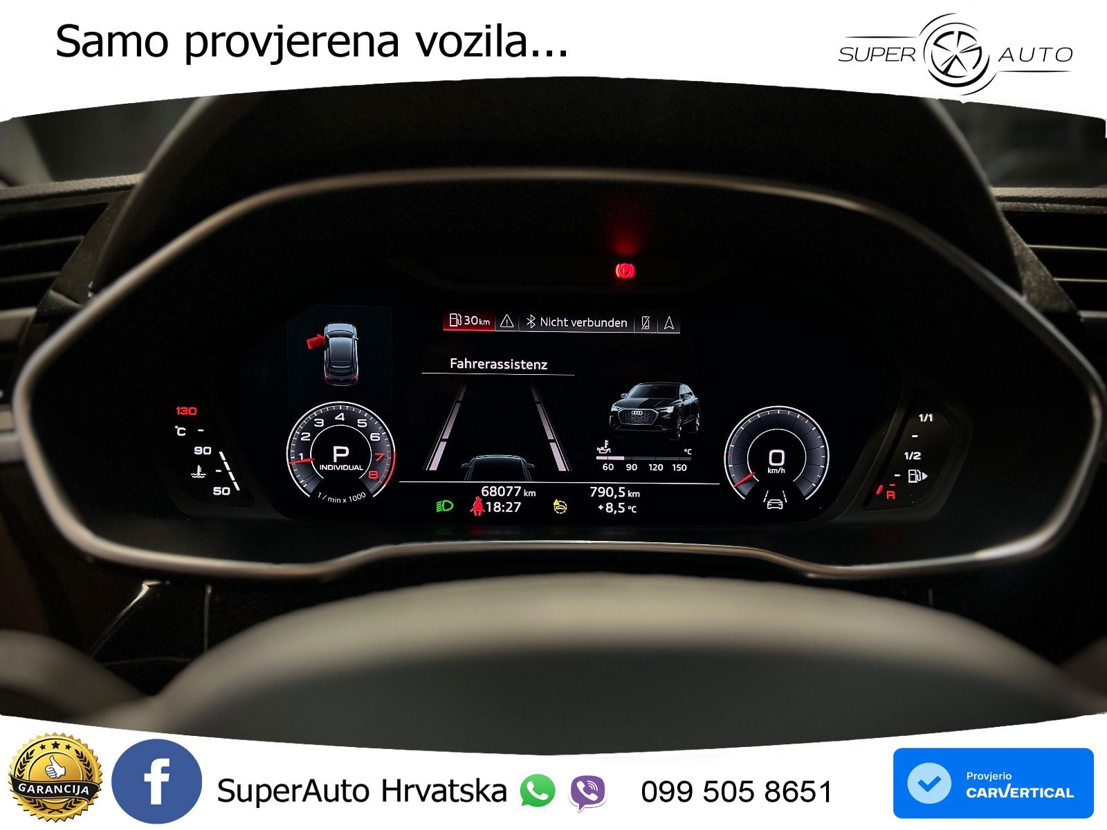 Audi Q3 II Sportback 45 TFSI (230 KS) quattro S tronic S line MATRIX+GR SJED+KAM