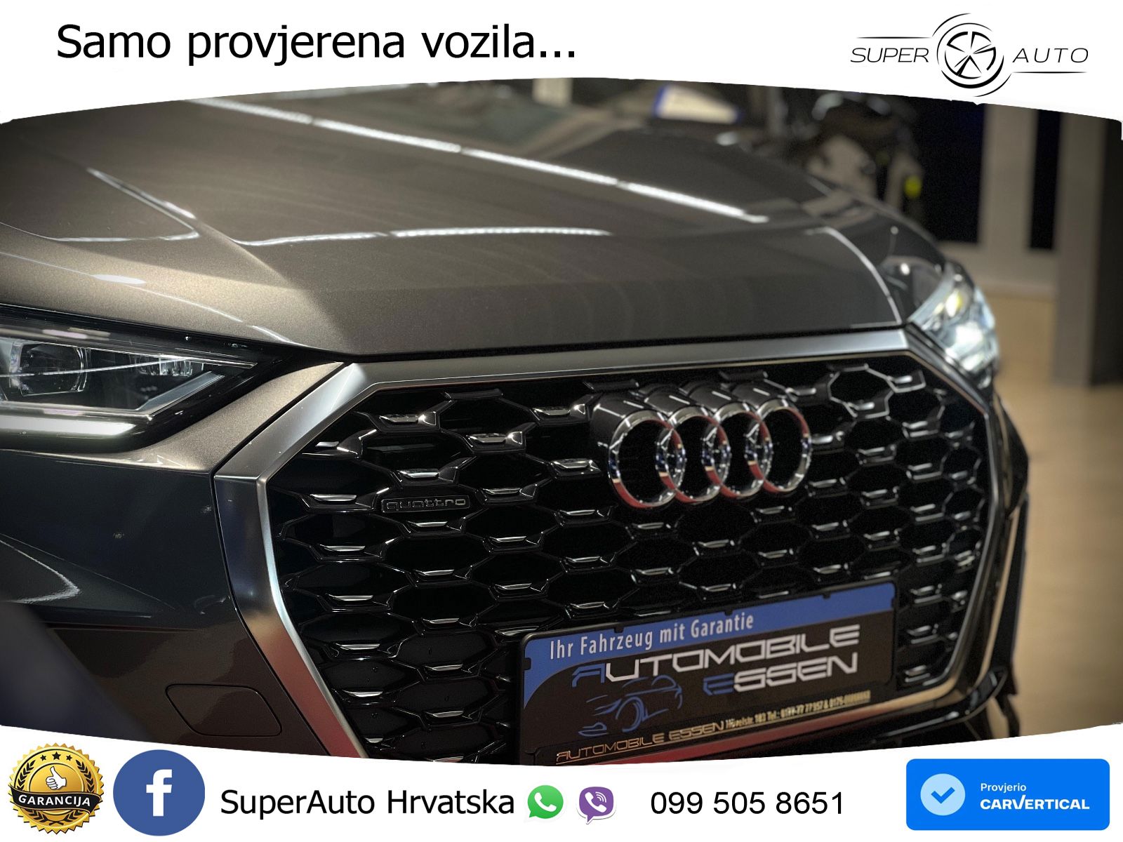 Audi Q3 II Sportback 45 TFSI (230 KS) quattro S tronic S line MATRIX+GR SJED+KAM
