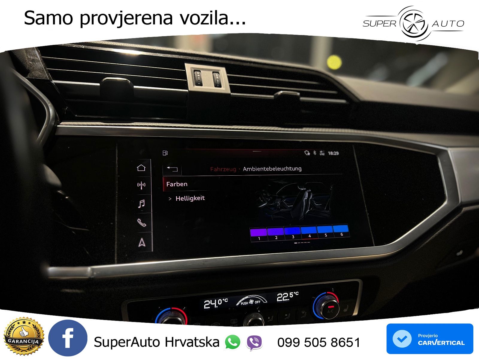 Audi Q3 II Sportback 45 TFSI (230 KS) quattro S tronic S line MATRIX+GR SJED+KAM