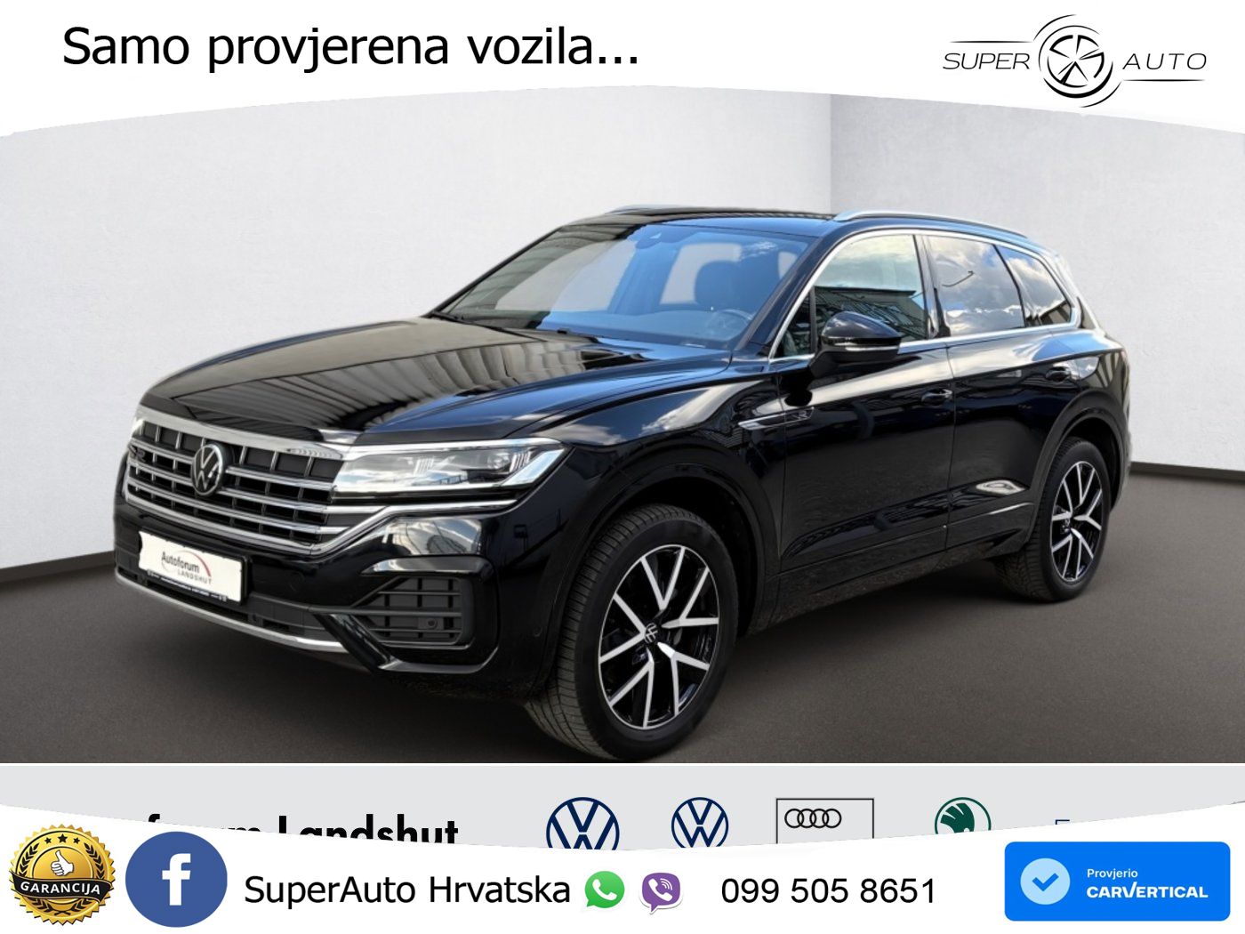 Volkswagen Touareg 3.0 V6 TDI (286 KS) 4MOTION Tiptronic R-Line LED+GR SJED+ACC