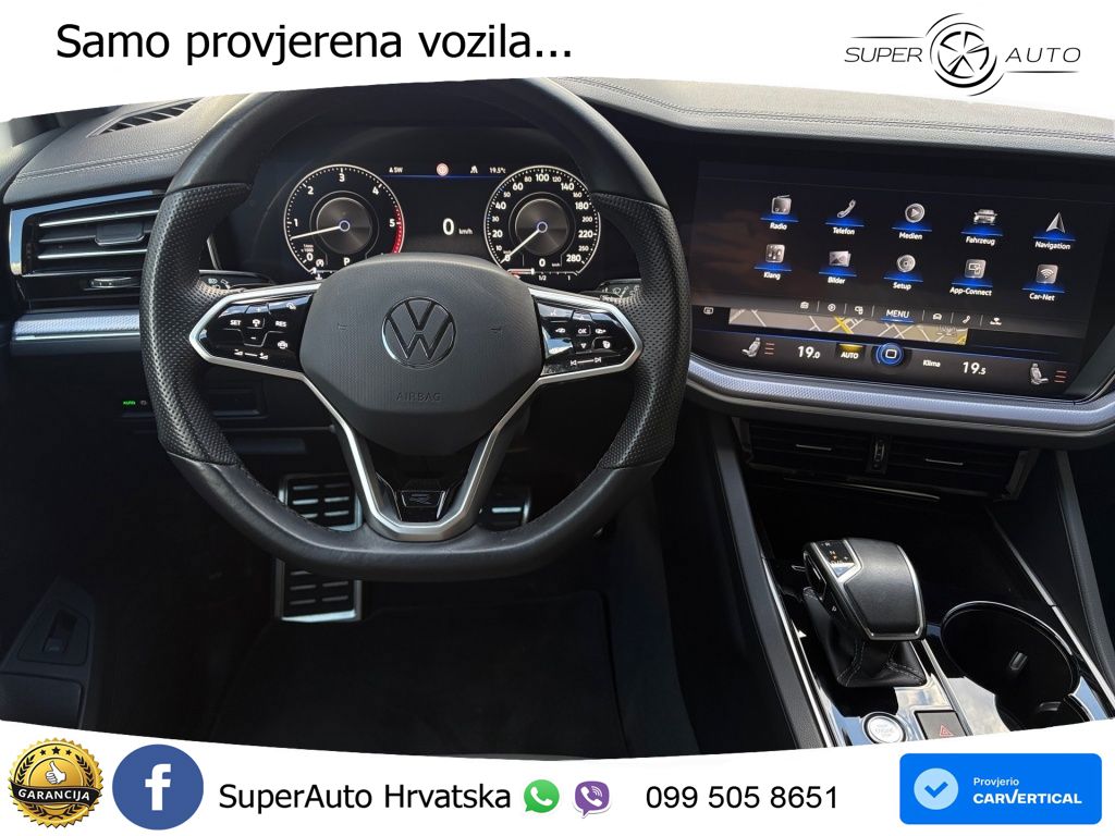Volkswagen Touareg 3.0 V6 TDI (286 KS) 4MOTION Tiptronic R-Line LED+GR SJED+ACC
