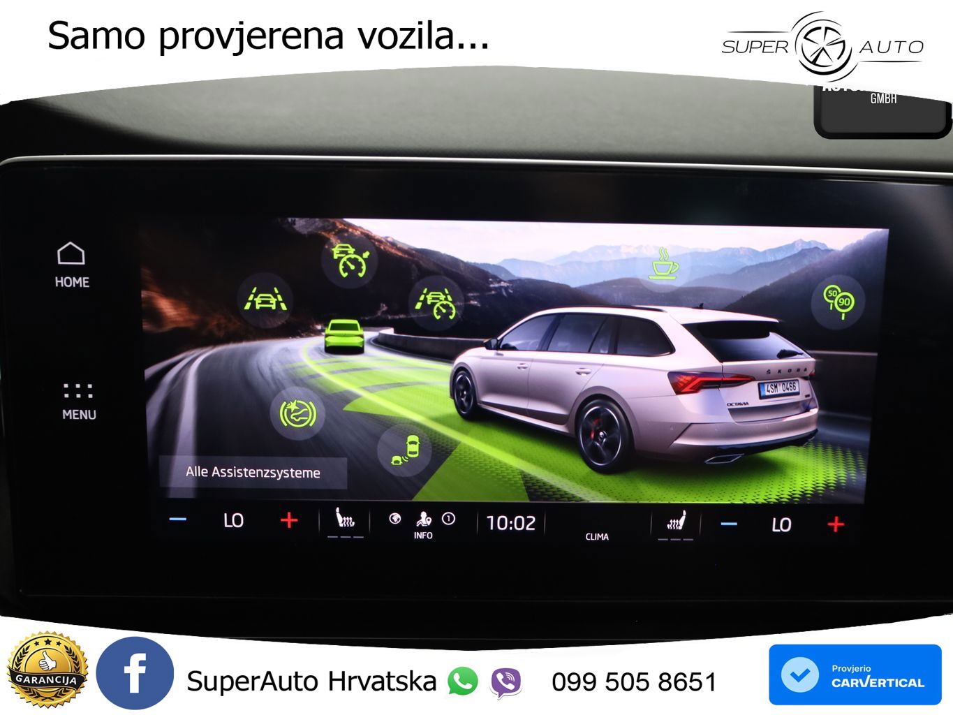 Škoda Octavia Combi RS 2.0 TDI (200 KS) 4x4 DSG LED+GR SJED+ACC