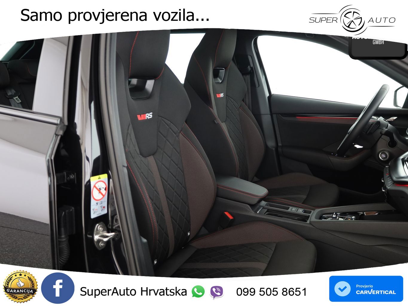 Škoda Octavia Combi RS 2.0 TDI (200 KS) 4x4 DSG LED+GR SJED+ACC